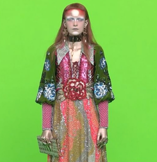 Campagne Gucci et les aliens Alessandro Michele